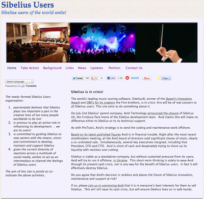 SibeliusUsers